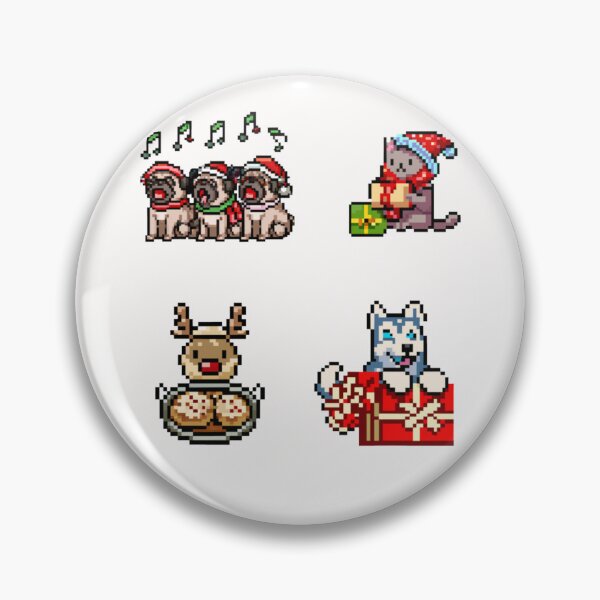 Item preview, CUTE ANIMALS PIXEL PALS PACK designed and sold by DemetMath.