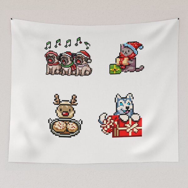 Item preview, CUTE ANIMALS PIXEL PALS PACK designed and sold by DemetMath.