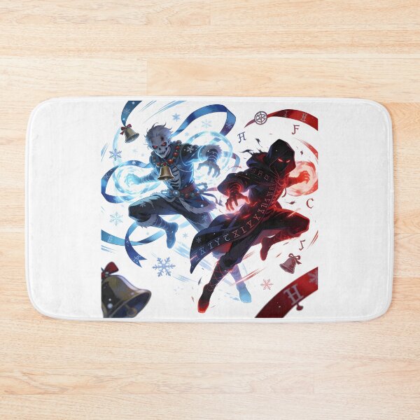 Item preview, zombie christmas Undead Unluck Holiday Anime Style Fantasy Art designed and sold by Uglyandcute.