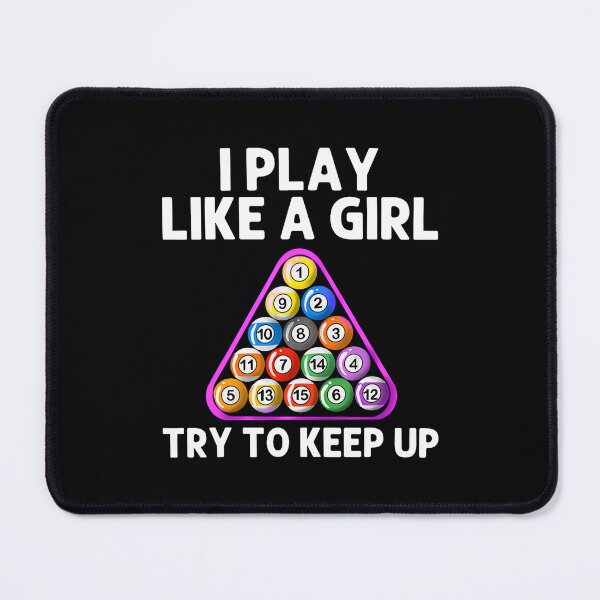 Item preview, Funny Billiards Art For Women Girls Mom 8 Ball Pool Player designed and sold by bonurasuliaj.