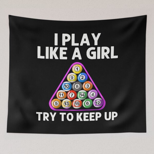 Item preview, Funny Billiards Art For Women Girls Mom 8 Ball Pool Player designed and sold by bonurasuliaj.
