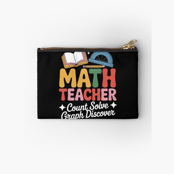 Item preview, Math Teacher Count Solve Graph Discover designed and sold by FluoroWave.