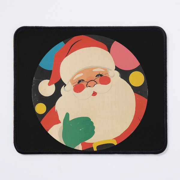 Item preview, Cheerful Santa Claus Waving Thumb Up - Festive Christmas Greeting Image for Holiday Cheer and Family designed and sold by KanDa-Shop.
