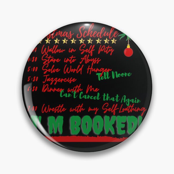 Item preview, Christmas Schedule designed and sold by Anaya Jovani.