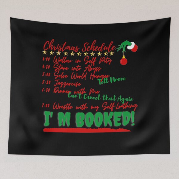Item preview, Christmas Schedule designed and sold by Anaya Jovani.