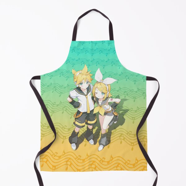 Item preview, Rin and Len Vocaloid musical notes designed and sold by loveiscosmic.