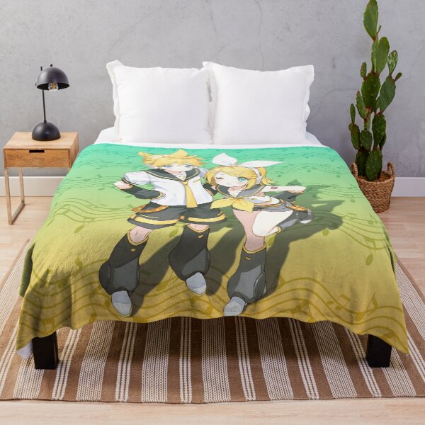 Item preview, Rin and Len Vocaloid musical notes designed and sold by loveiscosmic.
