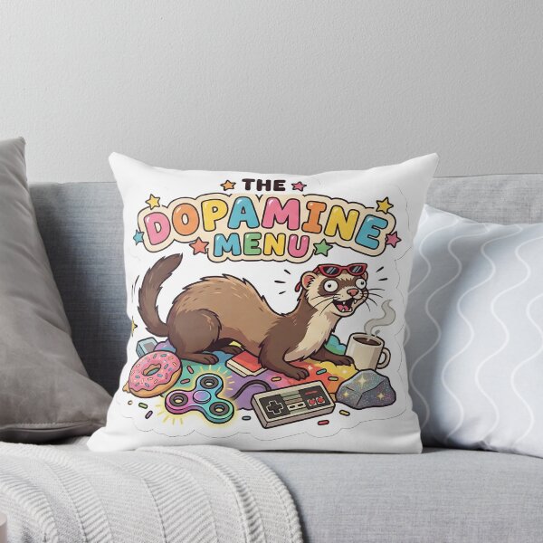 Item preview, The Dopamine Menu Chaotic Ferret designed and sold by StickyGuys.