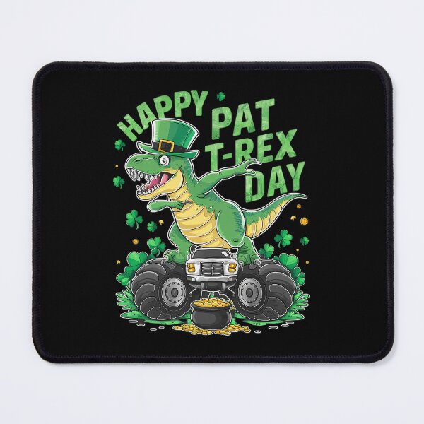 Item preview, Happy St.Pat T-Rex Day Dinosaur St. Patrick's Day designed and sold by CruelShadesSt.