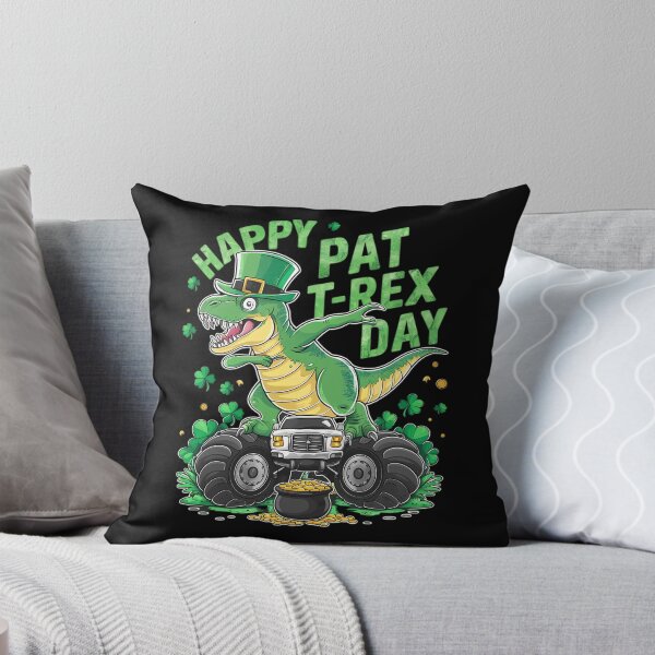 Item preview, Happy St.Pat T-Rex Day Dinosaur St. Patrick's Day designed and sold by CruelShadesSt.
