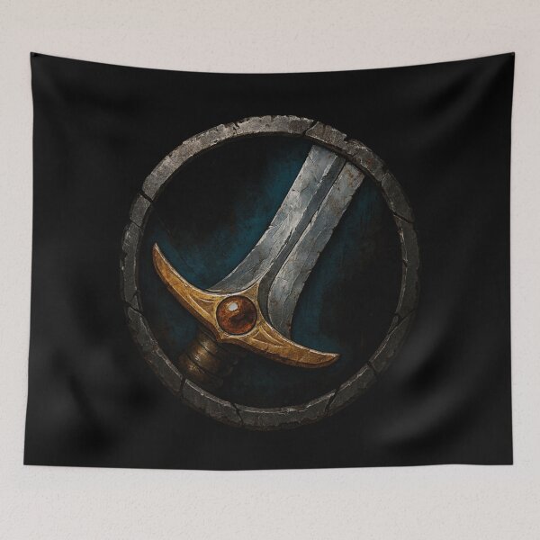 Item preview, War Torn Warrior Class Sigil - WoW designed and sold by treszure-chest.