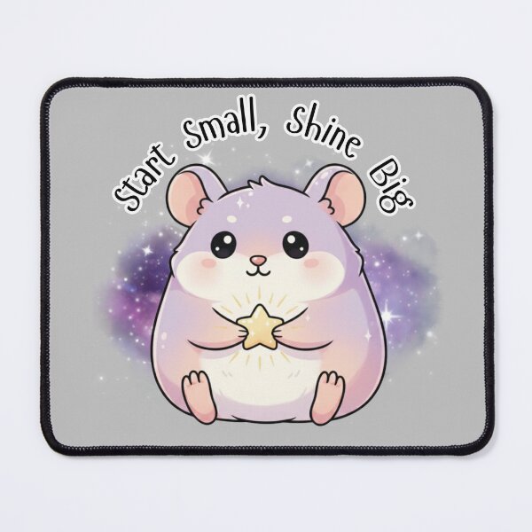 Item preview, Kawaii Lunar Zodiac RAT: Start Small, Shine Big Pastel designed and sold by SebastianSpace.