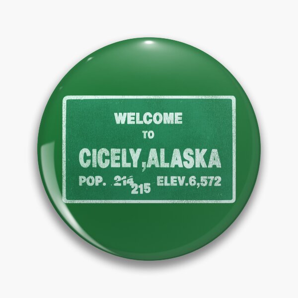 Item preview, Cicely, Alaska Population Sign - Northern Exposure designed and sold by ourkid.