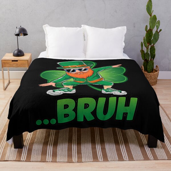 Item preview, Bruh Dab Leprechaun Funny Kids Boys Mens St Patrick Day designed and sold by CruelShadesSt.
