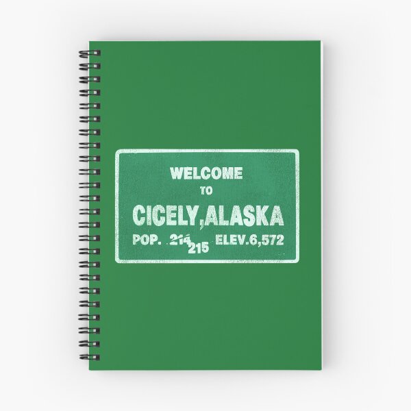 Item preview, Cicely, Alaska Population Sign - Northern Exposure designed and sold by ourkid.