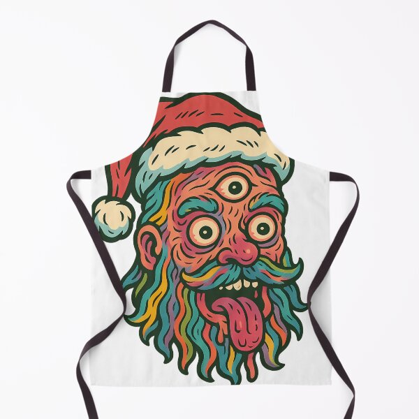Item preview, Trippy Third-Eye Psychedelic Santa designed and sold by Th4d1us.