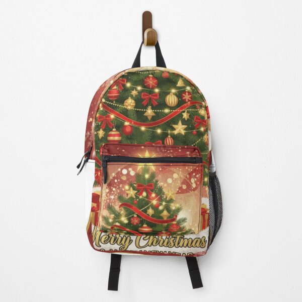 Item preview, Elegant Christmas Tree with Gifts – Festive Red & Gold Holiday Design designed and sold by Ranrajshop.