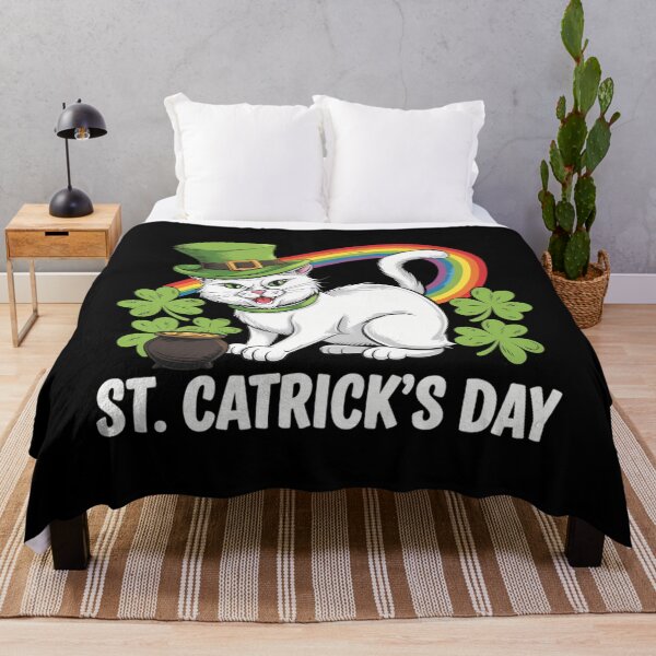 Item preview, Saint Patrick's Day Funny Cat St. Patty's Day designed and sold by CruelShadesSt.