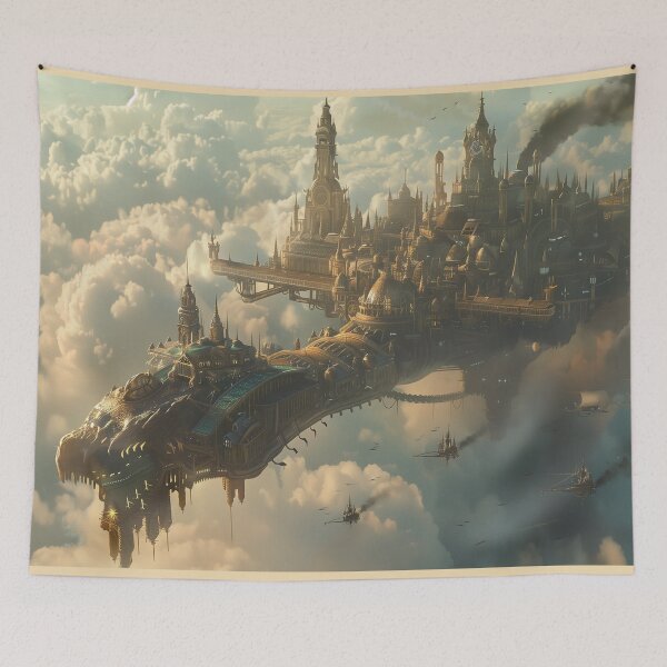 Item preview, Skyborne Dragonopolis designed and sold by ArgentoArt.