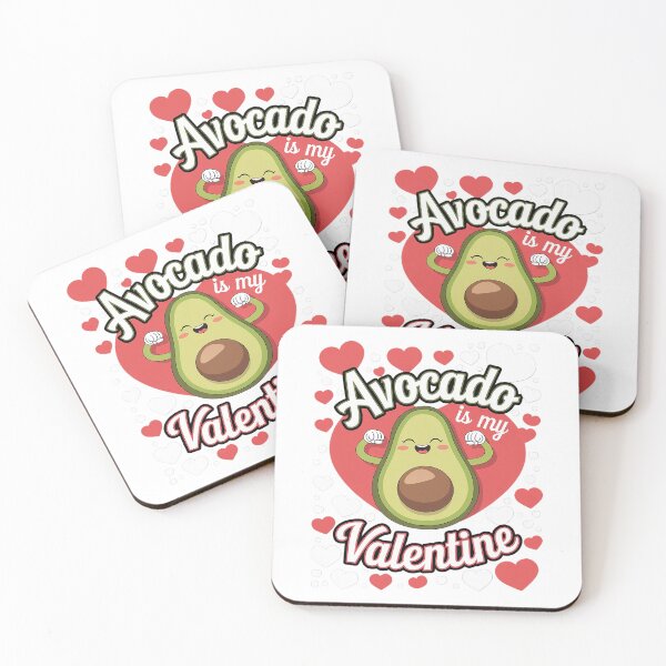 Item preview, Avocado Is My Valentine Funny Heart Avocado Valentine's Day designed and sold by SIGORDESIGN.