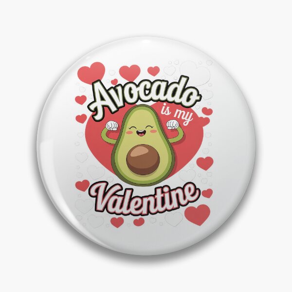 Item preview, Avocado Is My Valentine Funny Heart Avocado Valentine's Day designed and sold by SIGORDESIGN.