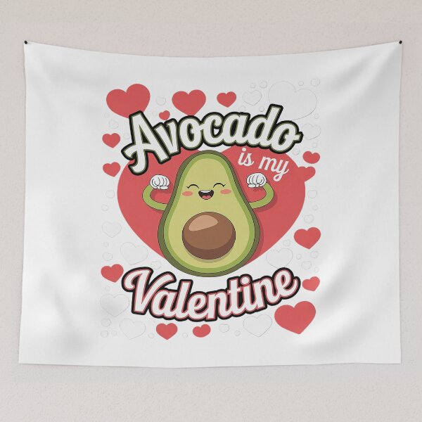 Item preview, Avocado Is My Valentine Funny Heart Avocado Valentine's Day designed and sold by SIGORDESIGN.
