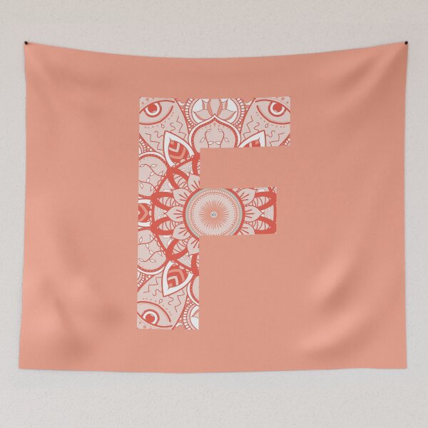 Item preview, Pink F Mandala designed and sold by abirose30.
