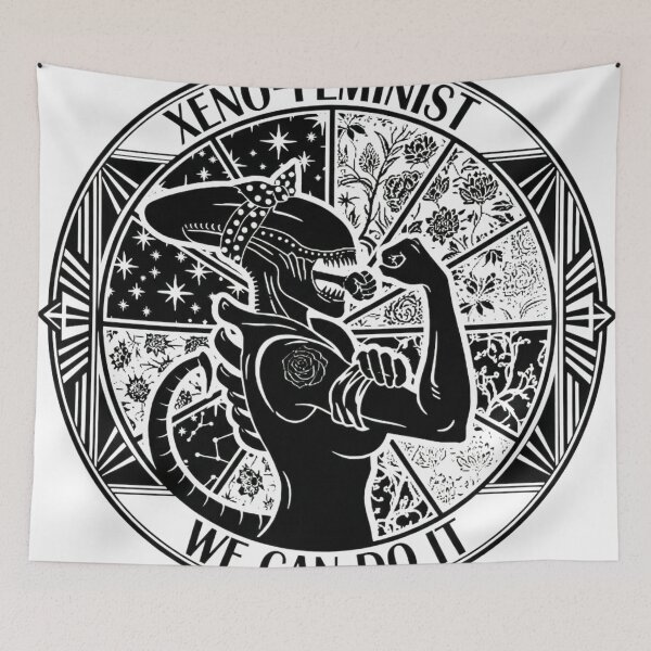 Item preview, xeno-feminist rosie the riveter  designed and sold by Crazy Lovebirds.