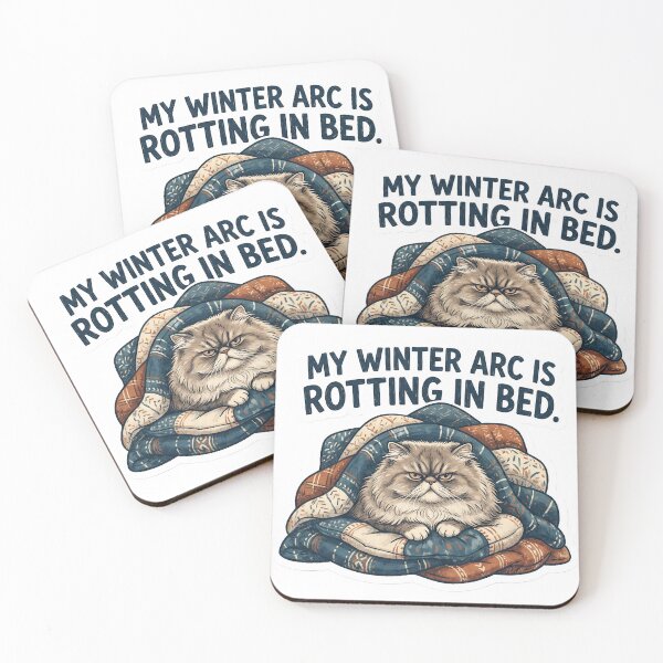 Item preview, My Winter Arc Is Bed Rotting Grumpy Cat designed and sold by StickyGuys.