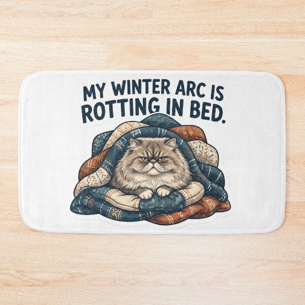Item preview, My Winter Arc Is Bed Rotting Grumpy Cat designed and sold by StickyGuys.