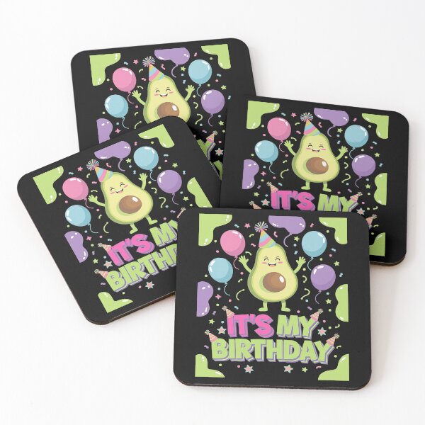 Item preview, Avocado It's My Birthday Party Avocados Lover designed and sold by SIGORDESIGN.