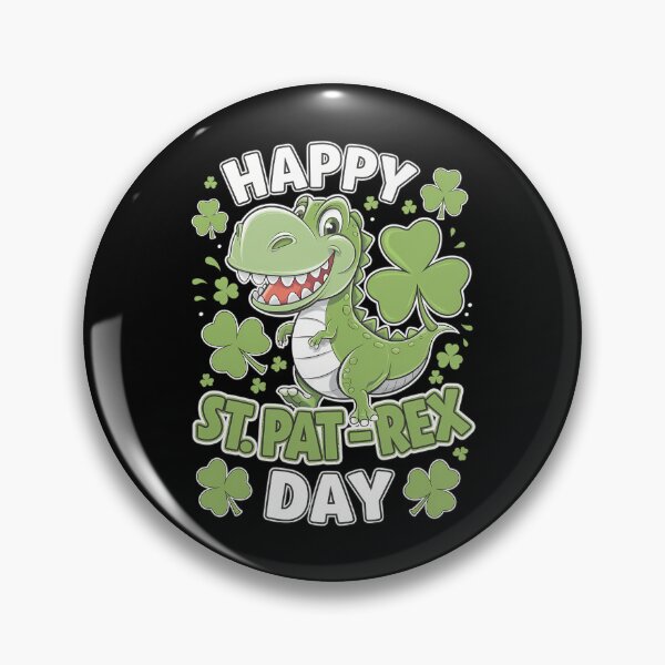 Item preview, Happy St Pat Trex Day Dinosaur St Patrick's Day designed and sold by CruelShadesSt.