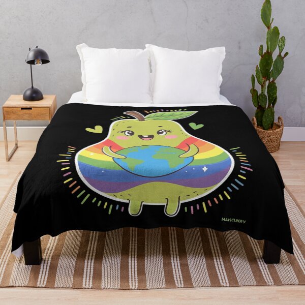 Item preview, Avocado LGBT-Q Earth Day Cute Gay Pride Environmentalist designed and sold by SIGORDESIGN.