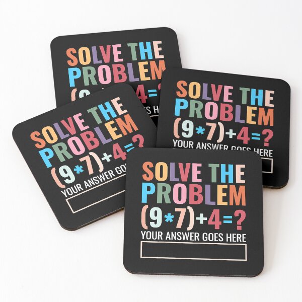 Item preview, Solve The Problem 67 Six Seven Funny Math Teacher School designed and sold by cordfried3h.