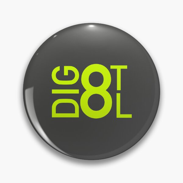 Item preview, Dig8tL - Bright Logo designed and sold by Dig8tL -  MK.