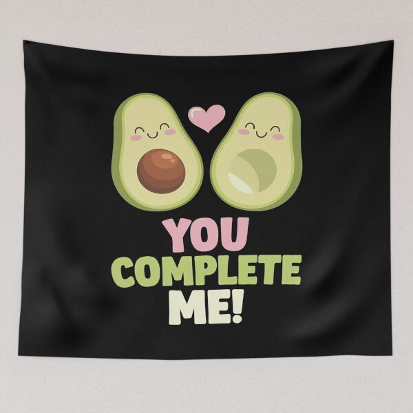 Item preview, Avocado You Complete Me Valentines Day Avocado designed and sold by SIGORDESIGN.