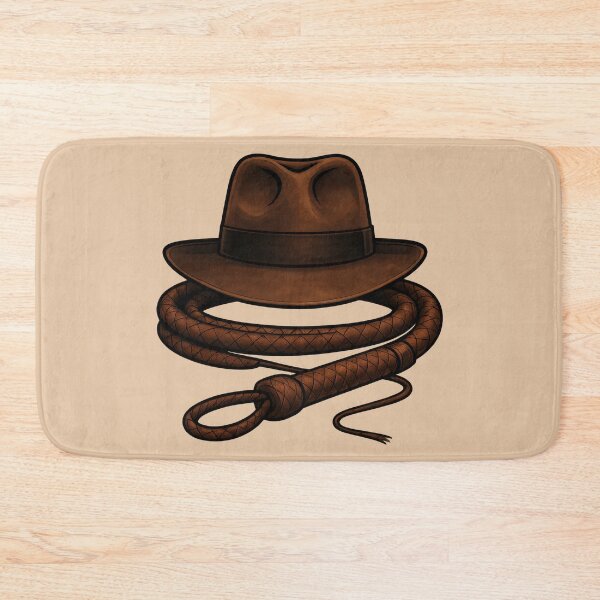 Item preview, Adventurer’s Fedora and Whip | Vintage Explorer Graphic designed and sold by Union & Thread.