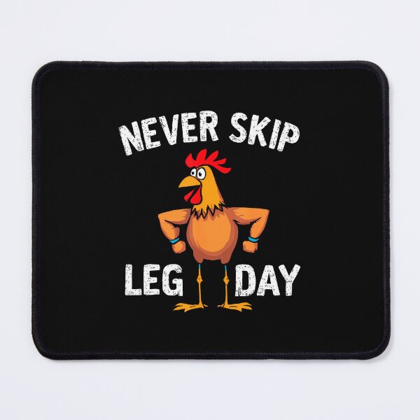 Item preview, Don't Skip Leg Day Gym Rooster Funny Workout Weightlifting designed and sold by cordfried3h.