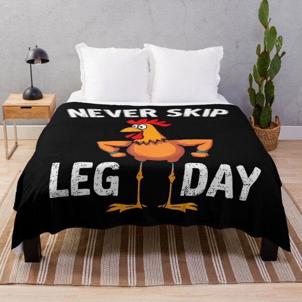 Item preview, Don't Skip Leg Day Gym Rooster Funny Workout Weightlifting designed and sold by cordfried3h.