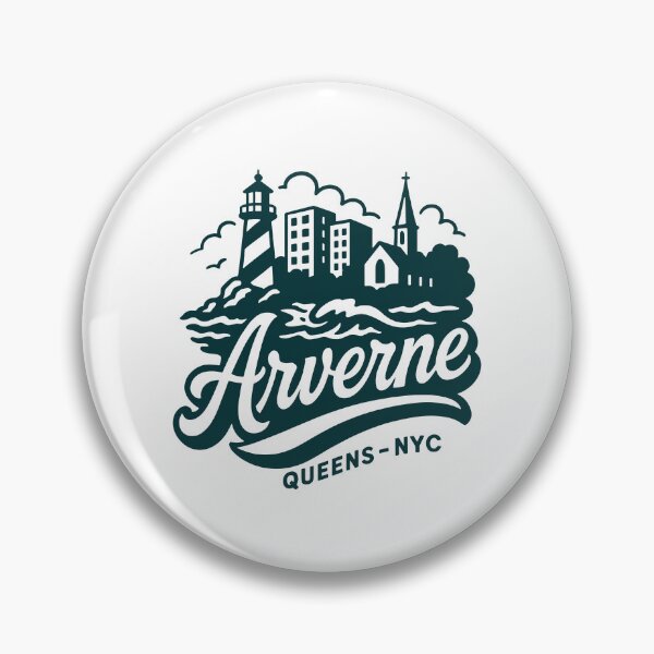 Item preview, Arverne New York Street Block Skyline designed and sold by Boogosh.