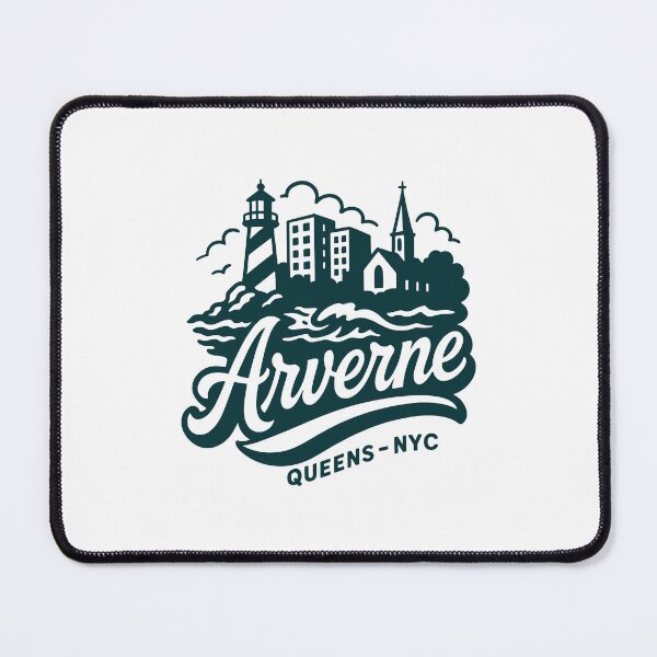 Item preview, Arverne New York Street Block Skyline designed and sold by Boogosh.