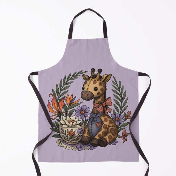 Item preview, Patchwork Giraffe & Teacup Florals designed and sold by MvuuStudio.