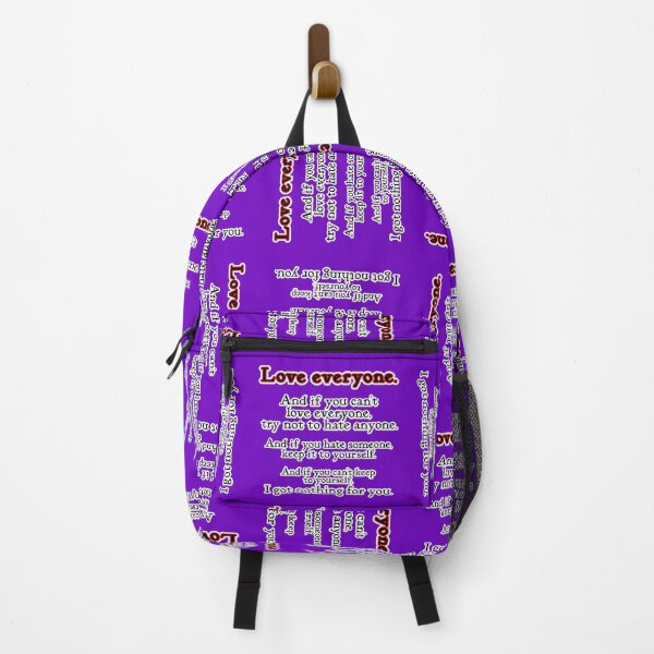 Item preview, Love everyone, if you can, purple background designed and sold by mntimg.