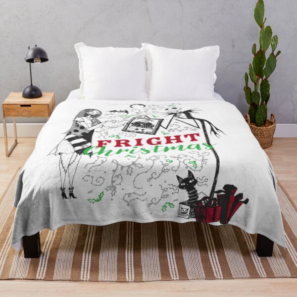 Item preview, The Nightmare Before Christmas Jach And Sally Fright Christmas designed and sold by WestoRyke.