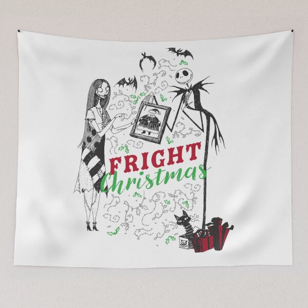 Item preview, The Nightmare Before Christmas Jach And Sally Fright Christmas  designed and sold by WestoRyke.