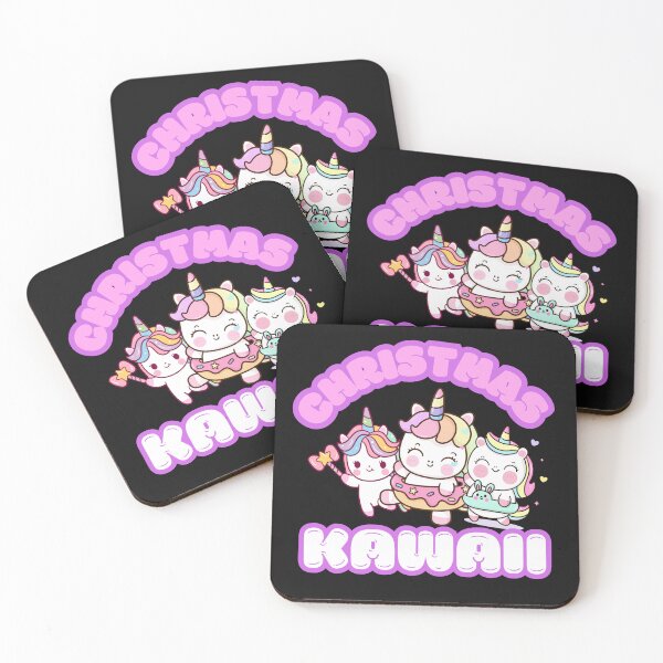 Item preview, "Kawaii Unicorn Christmas Party" designed and sold by ShopTwentyFour.