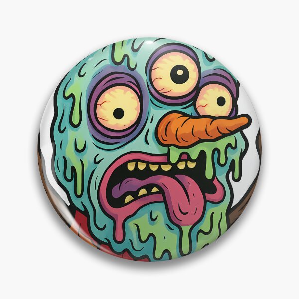 Item preview, Trippy Melting Psychedelic Snowman Head designed and sold by Th4d1us.