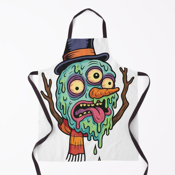 Item preview, Trippy Melting Psychedelic Snowman Head designed and sold by Th4d1us.