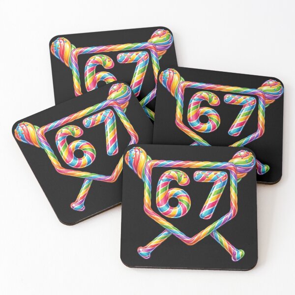 Item preview, Rainbow Candy 67 Birthday T-Shirt designed and sold by LashondaGreen89.