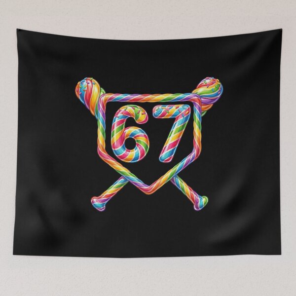 Item preview, Rainbow Candy 67 Birthday T-Shirt designed and sold by LashondaGreen89.